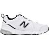 imageNew Balance Mens 608 V5 Casual Comfort Cross TrainerWhiteBlackSilver Metallic