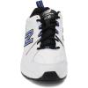 imageNew Balance Mens 608 V5 Casual Comfort Cross TrainerWhiteTeam RoyalBlack