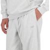 imageNew Balance Mens Athletics French Terry JoggerAsh Heather