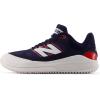 imageNew Balance Mens Fresh Foam 3000 V7 TurfTrainerWhiteTeam RedTeam Navy