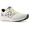 imageNew Balance Mens Fresh Foam 680 V8 Running ShoeWhiteBlackGinger Lemon