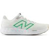 imageNew Balance Mens Fresh Foam 680 V8 Running ShoeWhiteBrighton GreyKelly Green