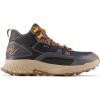 imageNew Balance Mens Fresh Foam X Hierro Mid GTX V1 Trail Running ShoeBlackMagnetHot Marigold