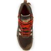 imageNew Balance Mens Fresh Foam X Hierro Mid GTX V1 Trail Running ShoeDark MushroomBlack CoffeeNeo Flame