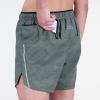 imageNew Balance Mens Impact Run 5 Inch Short Blue SmallDeep Olive Green