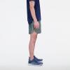 imageNew Balance Mens Impact Run 5 Inch Short Blue SmallDeep Olive Green