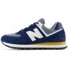 imageNew Balance Mens ML574DVC SneakerNavyWhite