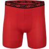 imageNew Balance Mens Mesh 5quot No Fly Boxer Brief 4 PackBlackBlackMagnetTeam Red