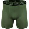 imageNew Balance Mens Mesh 5quot No Fly Boxer Brief 4 PackBlackHiliteBlackDeep Olive Green