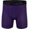 imageNew Balance Mens Mesh 5quot No Fly Boxer Brief 4 PackBlackIcePrism PurpleMagnet