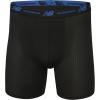 imageNew Balance Mens Mesh 5quot No Fly Boxer Brief 4 PackBlackSparkBlackTeam Royal