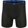 imageNew Balance Mens Mesh 5quot No Fly Boxer Brief 4 PackBlackTeam RoyalBlackMagnet