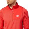 imageNew Balance Mens Nb Heat Grid Half Zip 22True Red Heather