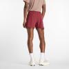 imageNew Balance Mens RC Short 5quotMonarch Burgundy