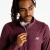 imageNew Balance Mens Space Dye 14 ZipFaded Plum Heather