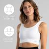imageNew Balance Seamless Longline Sports Bra with Enhanced Support StrapsBold Citrus