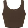 imageNew Balance Seamless Longline Sports Bra with Enhanced Support StrapsChocolate Brown