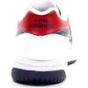 imageNew Balance Unisex Adult BB480 V1 Court SneakersWhiteNatural IndigoTeam Red