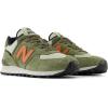 imageNew Balance UnisexAdult 574 V2 Season SneakerDark OlivineInfield ClayBlack