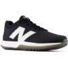 imageNew Balance UnisexAdult FuelCell 4040 V7 Turf Trainer Baseball ShoeBlackOptic White Synthetic