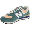imageNew Balance UnisexAdult U574 SneakerNew SprucePeach Blossom