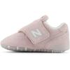 imageNew Balance UnisexBaby 574 V1 Hook and Loop Crib SneakerCrystal PinkShell Pink
