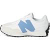 imageNew Balance UnisexChild 327 Little Kid SneakerWhiteBlue Laguna