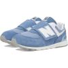 imageNew Balance UnisexChild 574 Newb V2 Familiar Ground Hook and Loop SneakerMercury BlueWhite