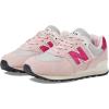 imageNew Balance UnisexChild 574 V1 70s Racing Laceup SneakerCrystal PinkCarnival Pink
