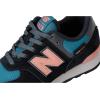 imageNew Balance UnisexChild 574 V1 Season Laceup SneakerBlackOmega Pink