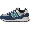imageNew Balance UnisexChild 574 V1 Season Laceup SneakerNb NavySlate Gray
