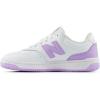 imageNew Balance UnisexChild Bb80 V1 Laceup SneakerWhiteLilac Glo