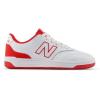imageNew Balance UnisexChild Bb80 V1 Laceup SneakerWhiteTrue Red