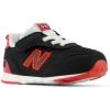 imageNew Balance UnisexChild Kids 515 Newb Hook ampamp Loop SneakerBlackTrue Red