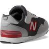 imageNew Balance UnisexChild Kids 515 Newb Hook ampamp Loop SneakerCastlerockRaincloud