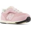 imageNew Balance UnisexChild Kids 515 Newb Hook ampamp Loop SneakerMid Century PinkWhite