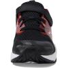 imageNew Balance UnisexChild Rave Run V2 Bungee Lace with Top Strap ShoeBlackTrue RedBlaze Orange