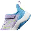 imageNew Balance UnisexChild Rave Run V2 Bungee Lace with Top Strap ShoeLilac GloSky BluePixel Green