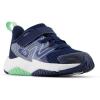 imageNew Balance UnisexChild Rave Run V2 Bungee Lace with Top Strap ShoeNb NavyElectric SkySweetgrass