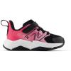 imageNew Balance UnisexChild Rave Run V2 Bungee Lace with Top Strap ShoeSignal PinkBlack