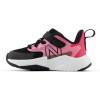 imageNew Balance UnisexChild Rave Run V2 Bungee Lace with Top Strap ShoeSignal PinkBlack
