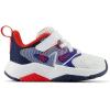 imageNew Balance UnisexChild Rave Run V2 Bungee Lace with Top Strap ShoeTeam RoyalWhiteTrue Red
