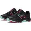 imageNew Balance Womens 410 V8 Trail Running ShoeBlackBright CyanHipink