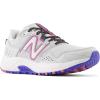 imageNew Balance Womens 410 V8 Trail Running ShoeGrey MatterMarine BlueScorpio