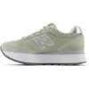 imageNew Balance Womens 515h V1 SneakerOlivineMetallic Silver
