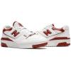 imageNew Balance Womens 550 SneakersWhite  Brick Red