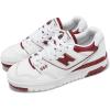imageNew Balance Womens 550 SneakersWhite  Brick Red
