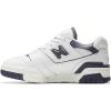 imageNew Balance Womens 550 SneakersWhite With Purple Accents