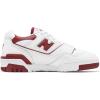 imageNew Balance Womens 550 SneakersWhiteBrick Red