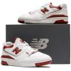 imageNew Balance Womens 550 SneakersWhiteBrick Red